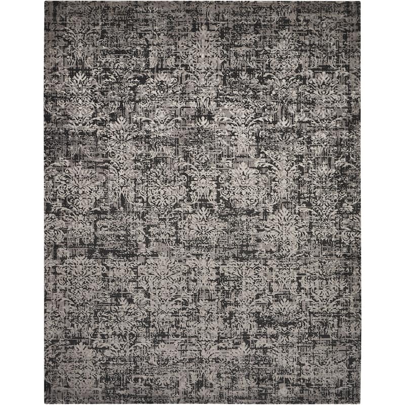 Nourison Twilight TWI04 Area Rug - 12' x 15' - Black/Grey - Rectangle