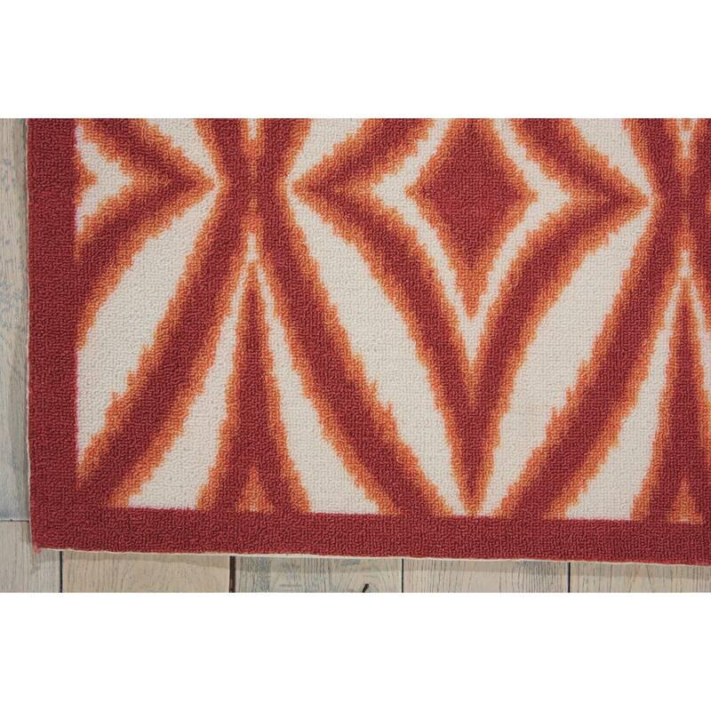 Waverly Sun N' Shade Geometric Indoor/Outdoor Area Rug