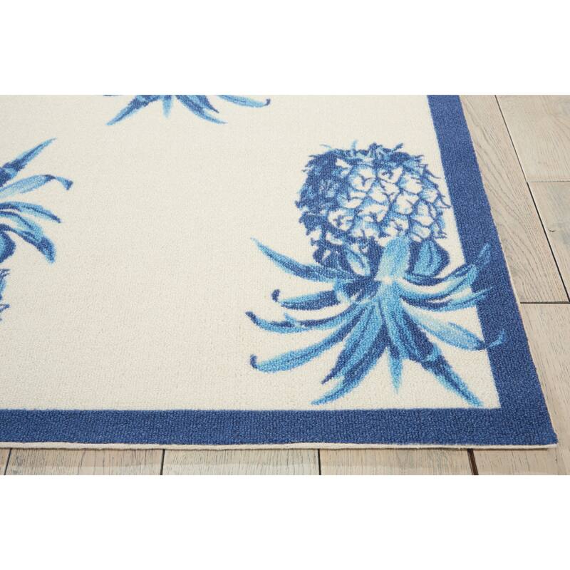 Waverly Sun N' Shade Pineapples Indoor/Outdoor Area Rug
