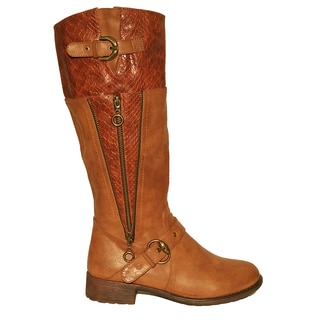 camel colored riding boots wide calf