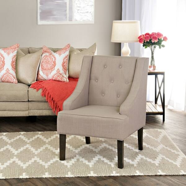 Copper Grove Gwillim Tufted Swoop Arm Accent Chair Bed Bath & Beyond