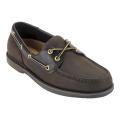 Men's Rockport Perth Loafer Chocolate/Bark Nubuck