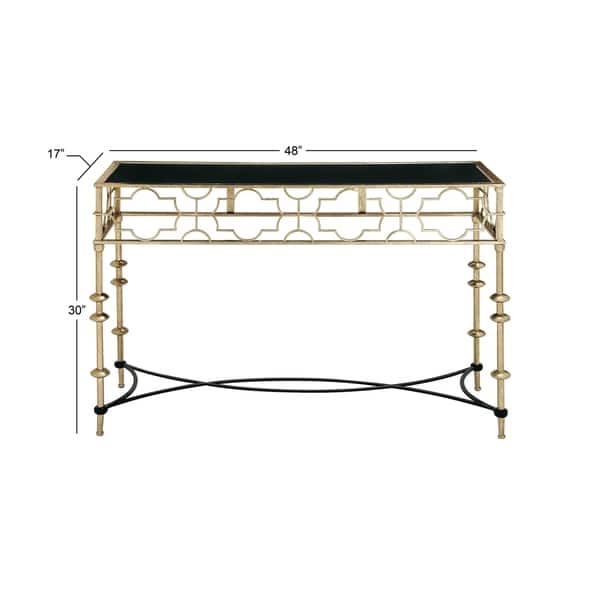 Metal Gl Console Table 48 Inches Wide X 30 Metal Gl Console Table 48 Inches Wide X 30