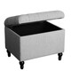preview thumbnail 6 of 13, HomePop Medium Tufted Storage Ottoman