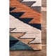 preview thumbnail 4 of 10, nuLOOM Handmade Geometric Southwestern Pyramid Area Rug