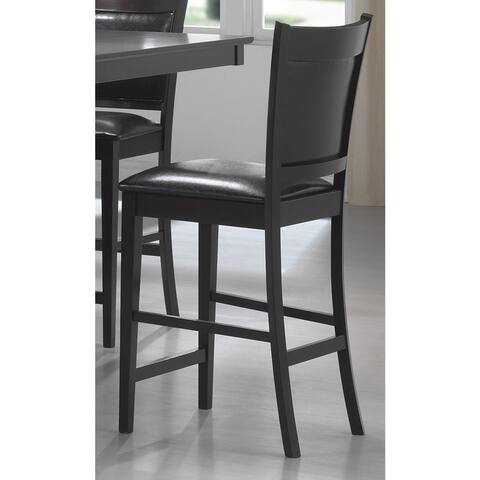 Coaster Furniture Jaden Black and Espresso Counter Stools (Set of 2)