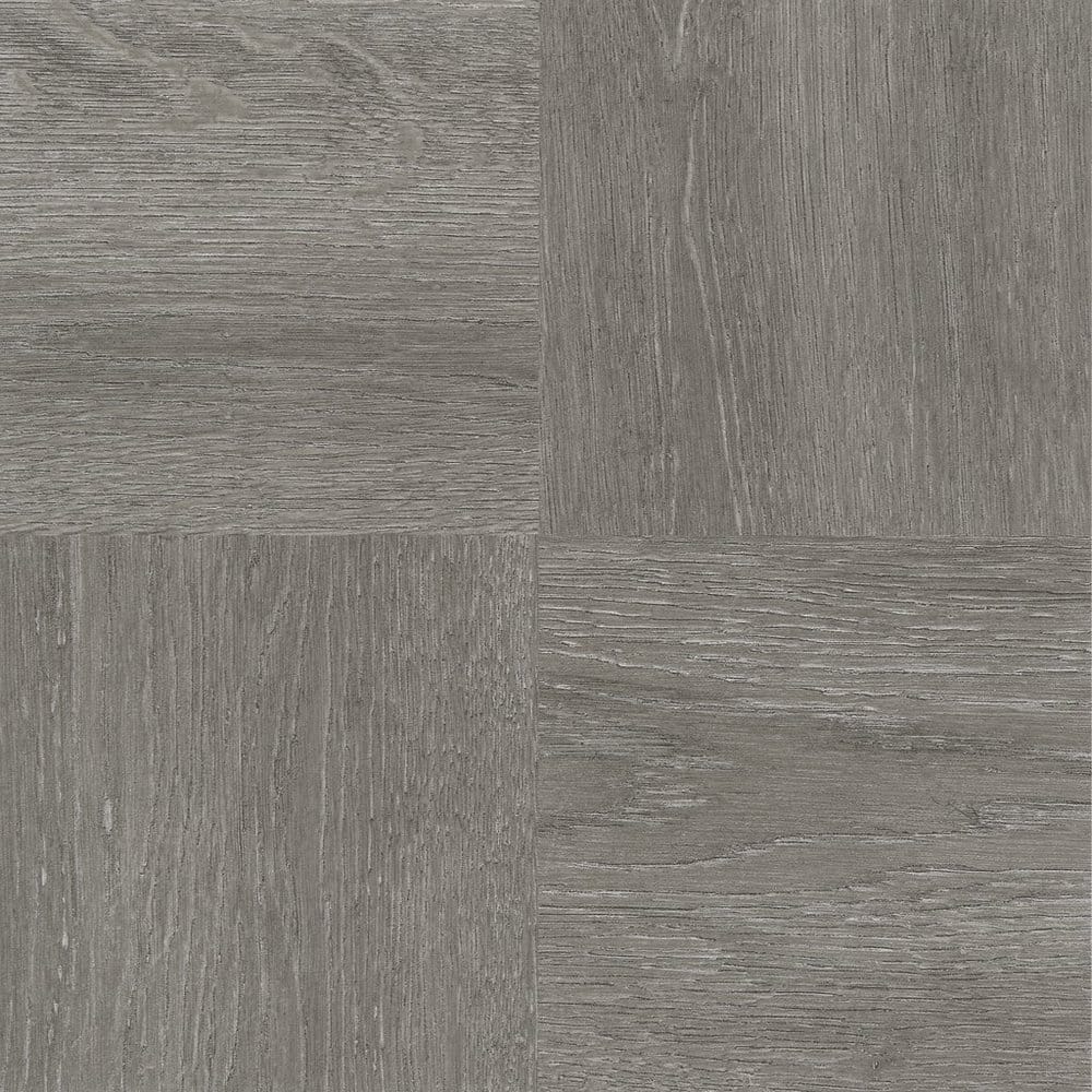 Achim Nexus Charcoal Grey Wood 12x12 Self Adhesive Vinyl Floor Tile - 20 Tiles/20 sq. ft.