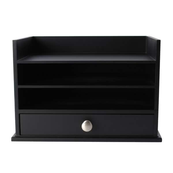 Shop Designovation Francesca Black Wood Desktop Decorative Letter