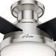 preview thumbnail 13 of 21, Hunter 44" Dempsey Flush Mount Ceiling Fan with LED Light, Handheld Remote - Modern, Contemporary, Transitional, Industrial