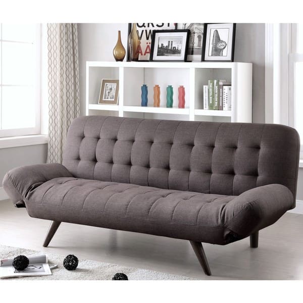 MidCentury Modern Design Tufted Convertible Sofa Bed Overstock