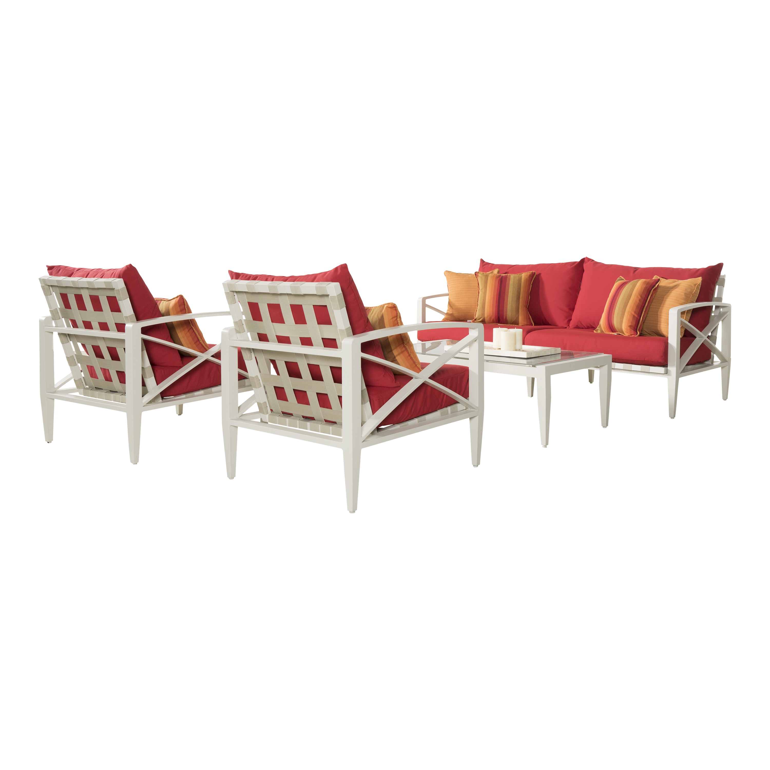 Rst Brands Knoxville Sunset Red Cushion Cream Aluminum 4 Rst Brands Knoxville Sunset Red Cushion