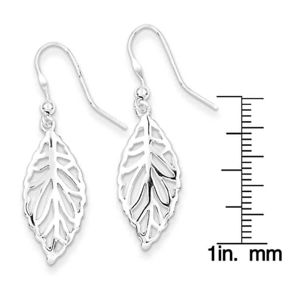 FB Jewels Solid 925 Sterling Silver Polished Love Post Earrings FB Jewels Solid 925 Sterling Silver Polished Love Post Earrings