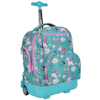 unicorn backpack on wheels