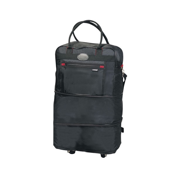 Goodhope Nylon Expandable Rolling Tote Bag