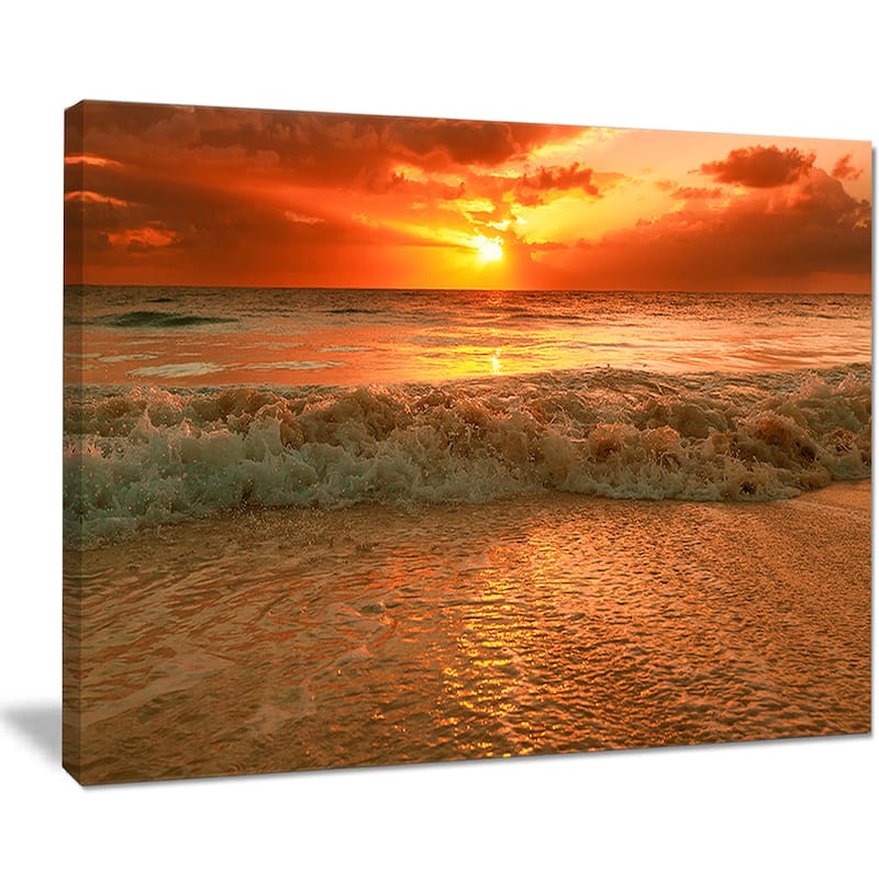 Amazing Beauty Of Sun Reflection In Sea - Extra Large Seascape Art 