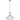 Kichler Lighting Everly Collection 1-light Brushed Nickel Pendant 19 inch Diameter
