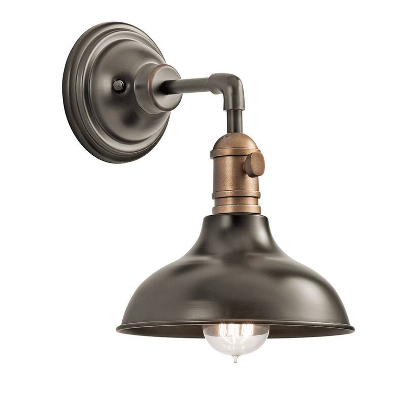 Kichler Lighting Cobson Collection 1-light Olde Bronze Mini Pendant/Wall Sconce