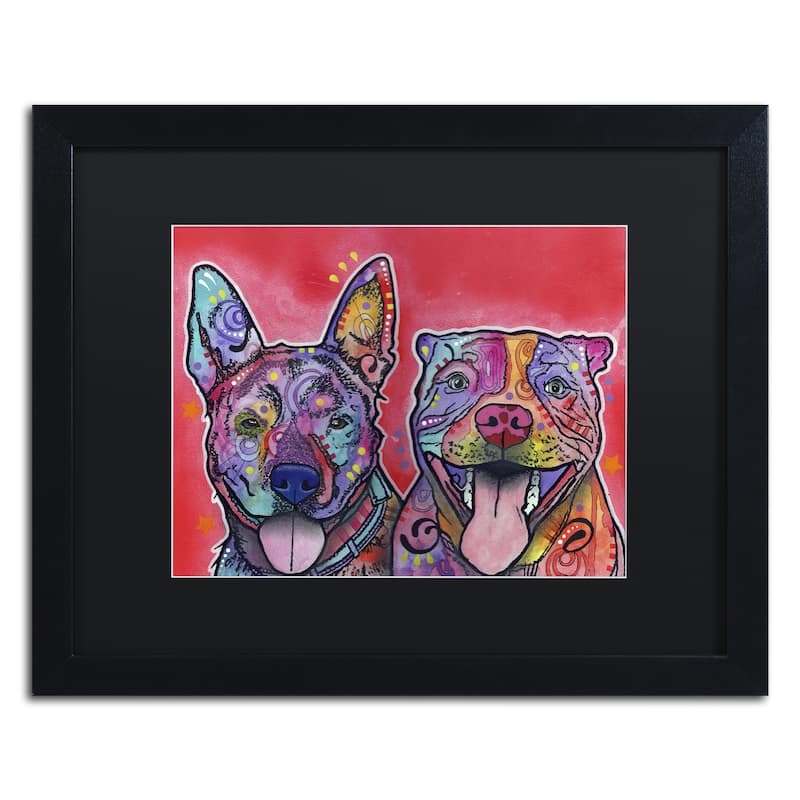 Dean Russo 'Latte Hijiki' Matted Framed Art