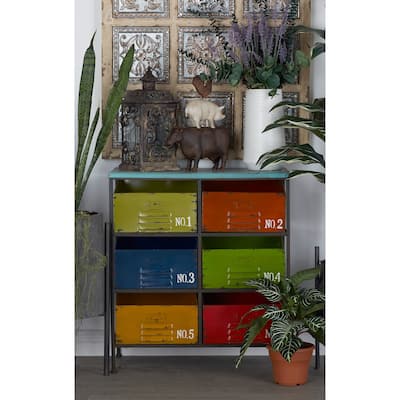 Multi Colored Metal Industrial Storage Unit