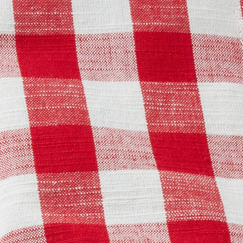Table Napkins With Gingham Design (Set of 4)