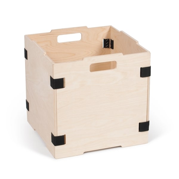 wooden toy storage cubes