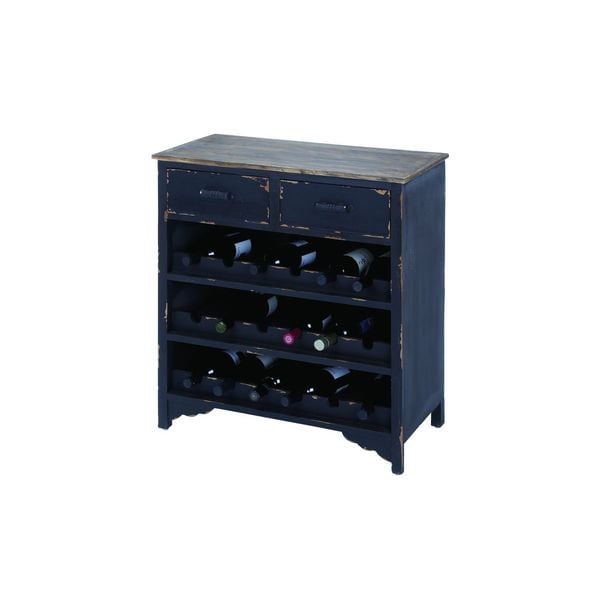 Shop Wood Wine Cabinet (32 inches high x 28 inches wide ...