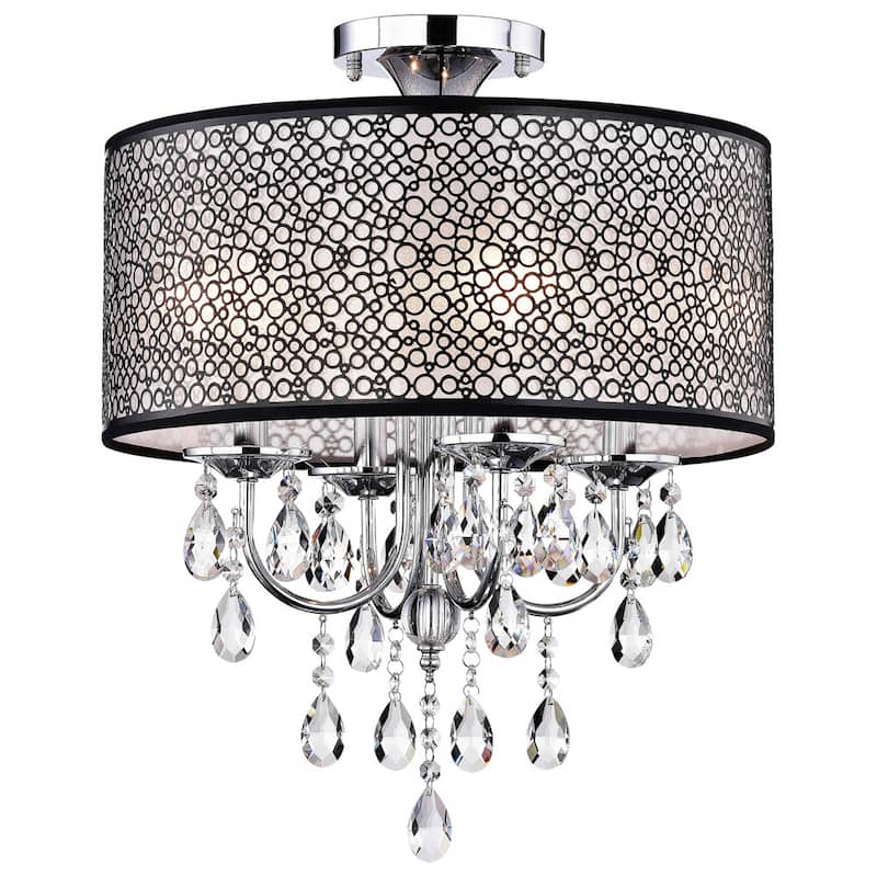 Agena 4 Light Drum Chandelier