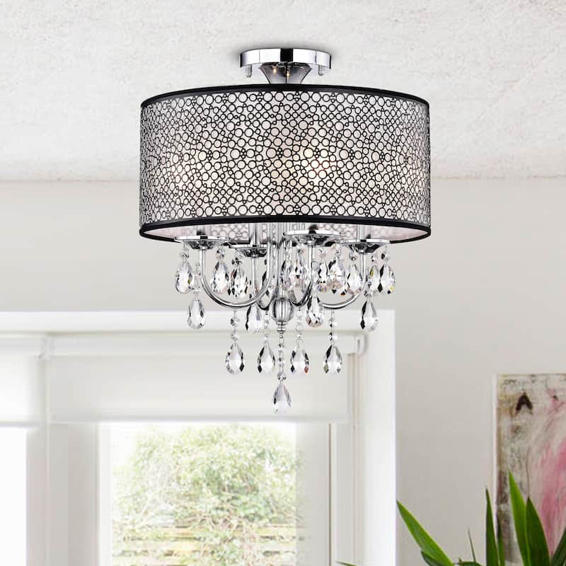 Agena 4 Light Drum Chandelier