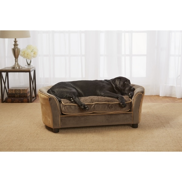 enchanted home pet ultra plush panache pet sofa