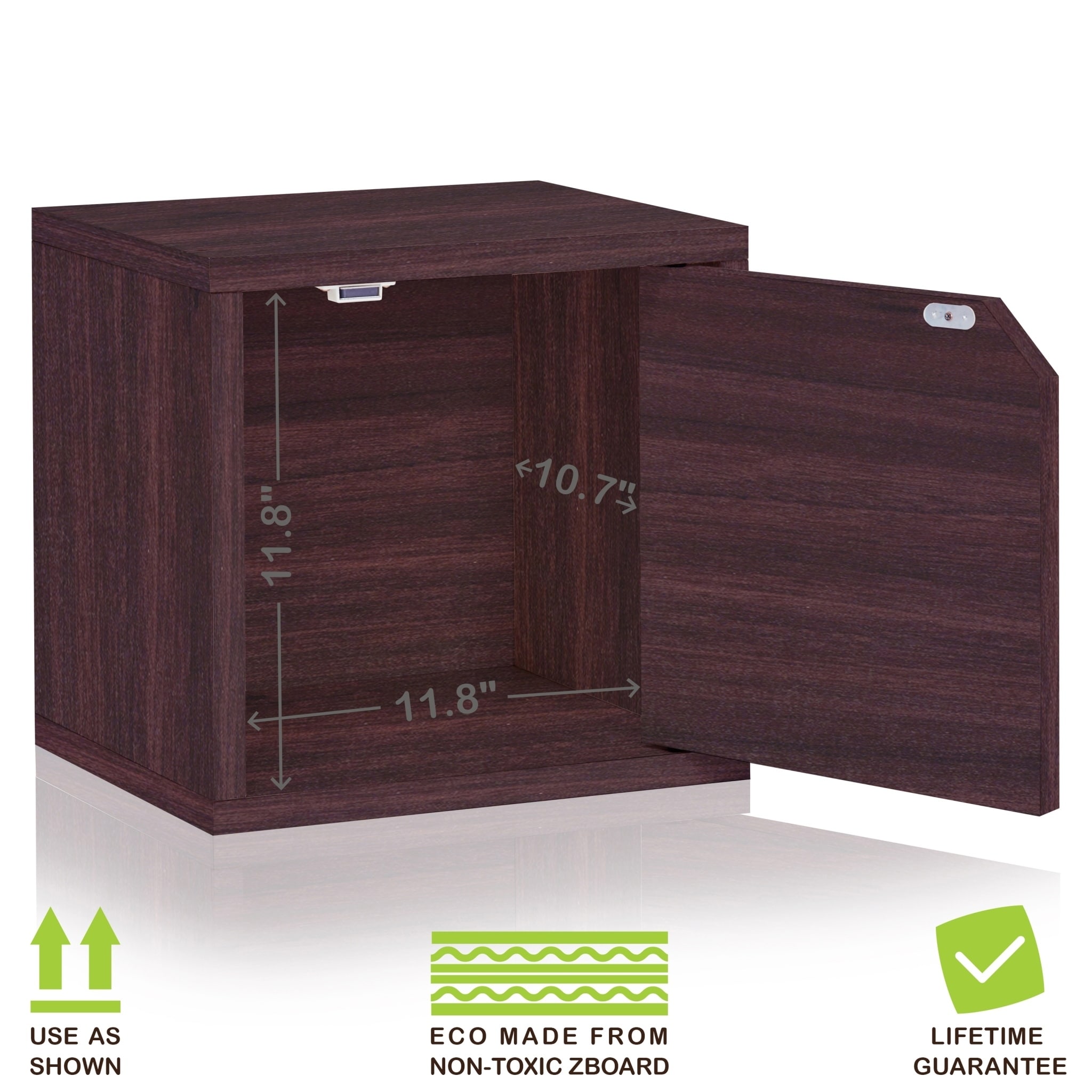 Shop Handmade Floyd Eco Stackable Storage Cube With Door Taiwan