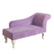 preview thumbnail 4 of 8, HomePop Diva Juvenile Accent Chair Lavender