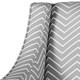 preview thumbnail 12 of 15, HomePop Cameron Juvenile Swoop Arm Accent Chair
