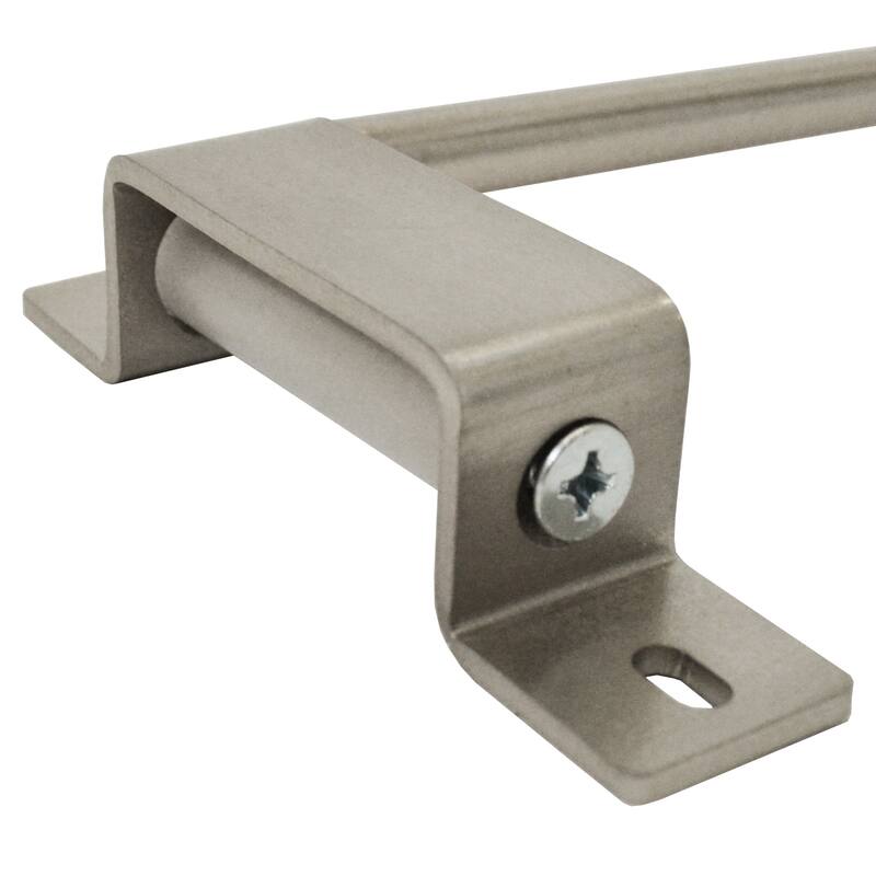 Achim ACHIM Brent 20 to 36-inch Innovative Swing Arm Curtain Rod - 20" - 36"