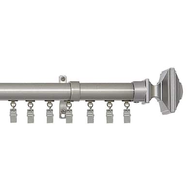 Achim Innovative Oxford Traverse Curtain Rod