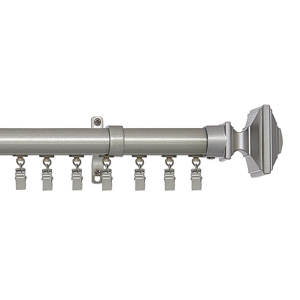 Achim Innovative Oxford Traverse Curtain Rod