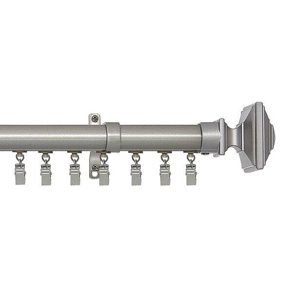 Shop Achim Innovative Oxford Traverse Curtain Rod Free Shipping