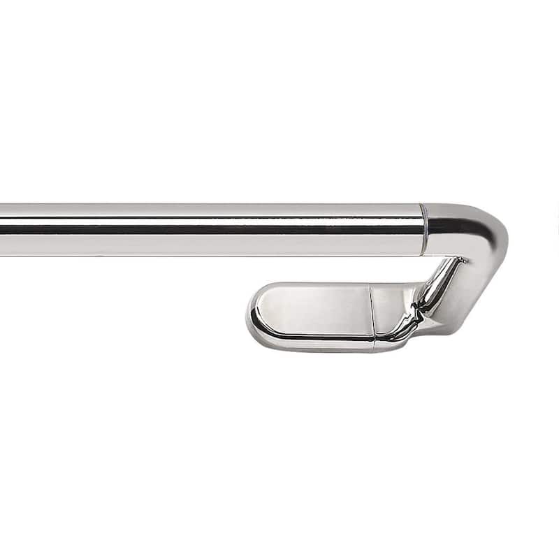 Achim Innovative Dylan Metal Wrap Around Curtain Rod