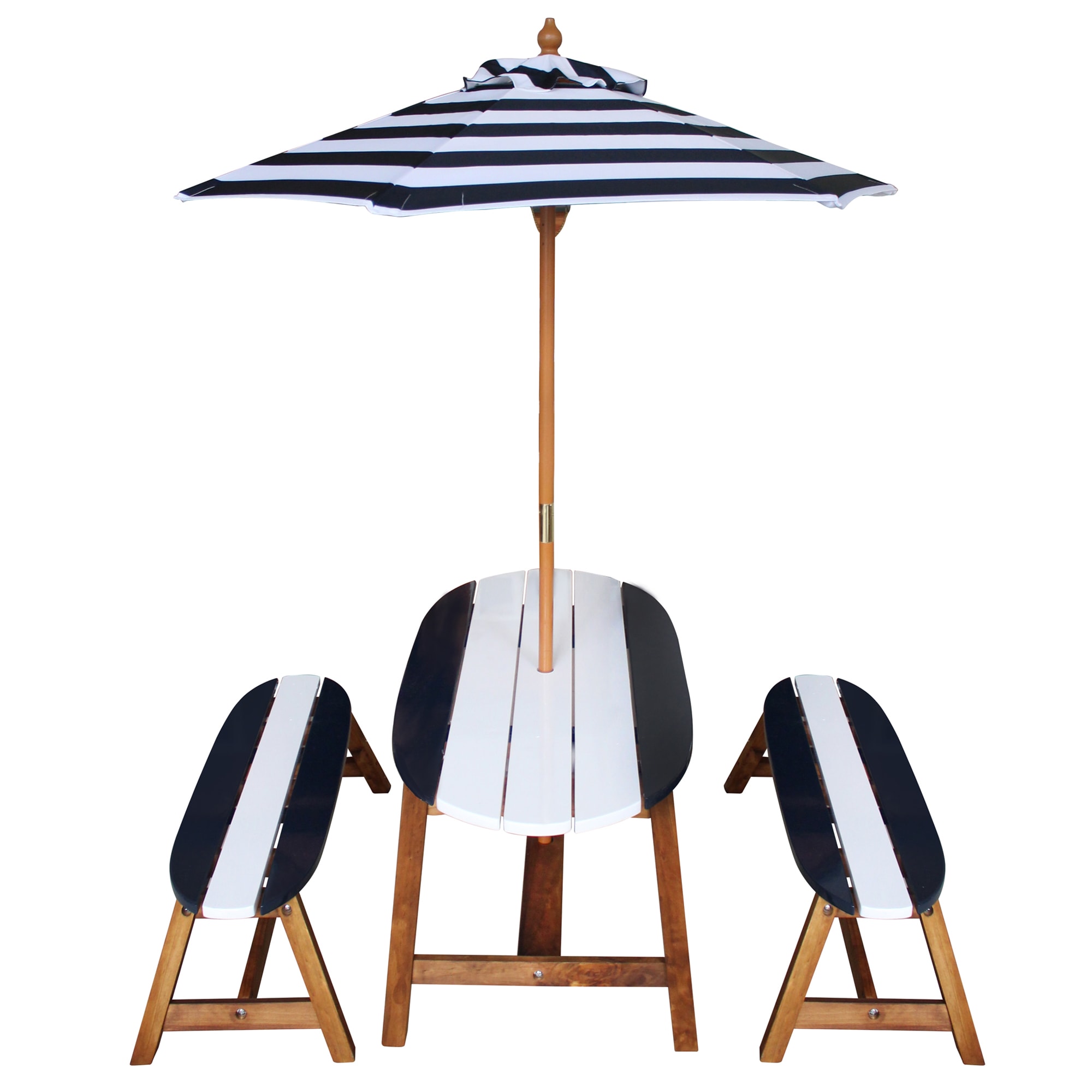 Детский стол и стулья для пляжа с зонтиком