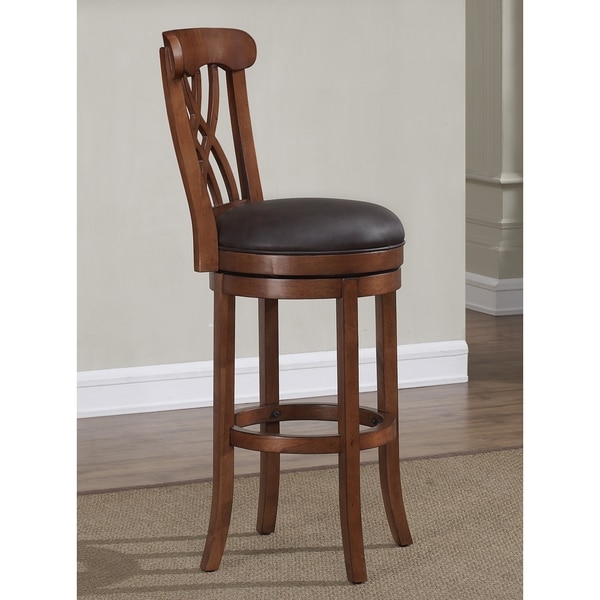 Dark brown deals swivel bar stools