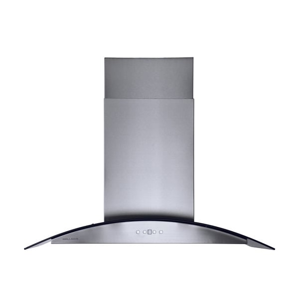 Shop Stainless Steel 36-inch Island Chimney Style Range Hood with 860 ...