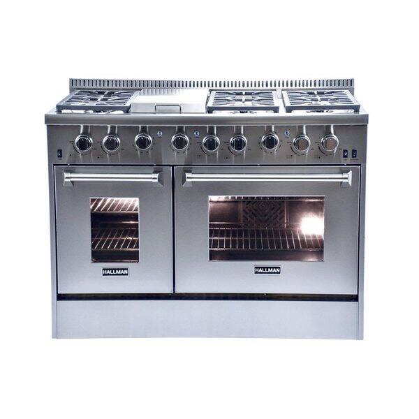 Shop Hallman 48 Inch Stainless Steel Professional Convection Gas