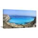 Cala Rossa Beach Sicily Italy - Modern Seascape Canvas Artwork Print ...