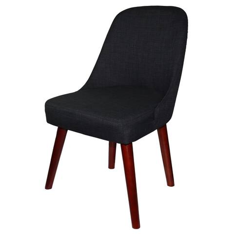33.5"H Grey Armless Accent Chair