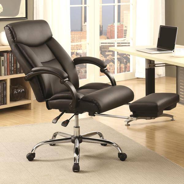 Executive Adjule Reclining Office Chair With Incremental Adjule Reclining Office Chair