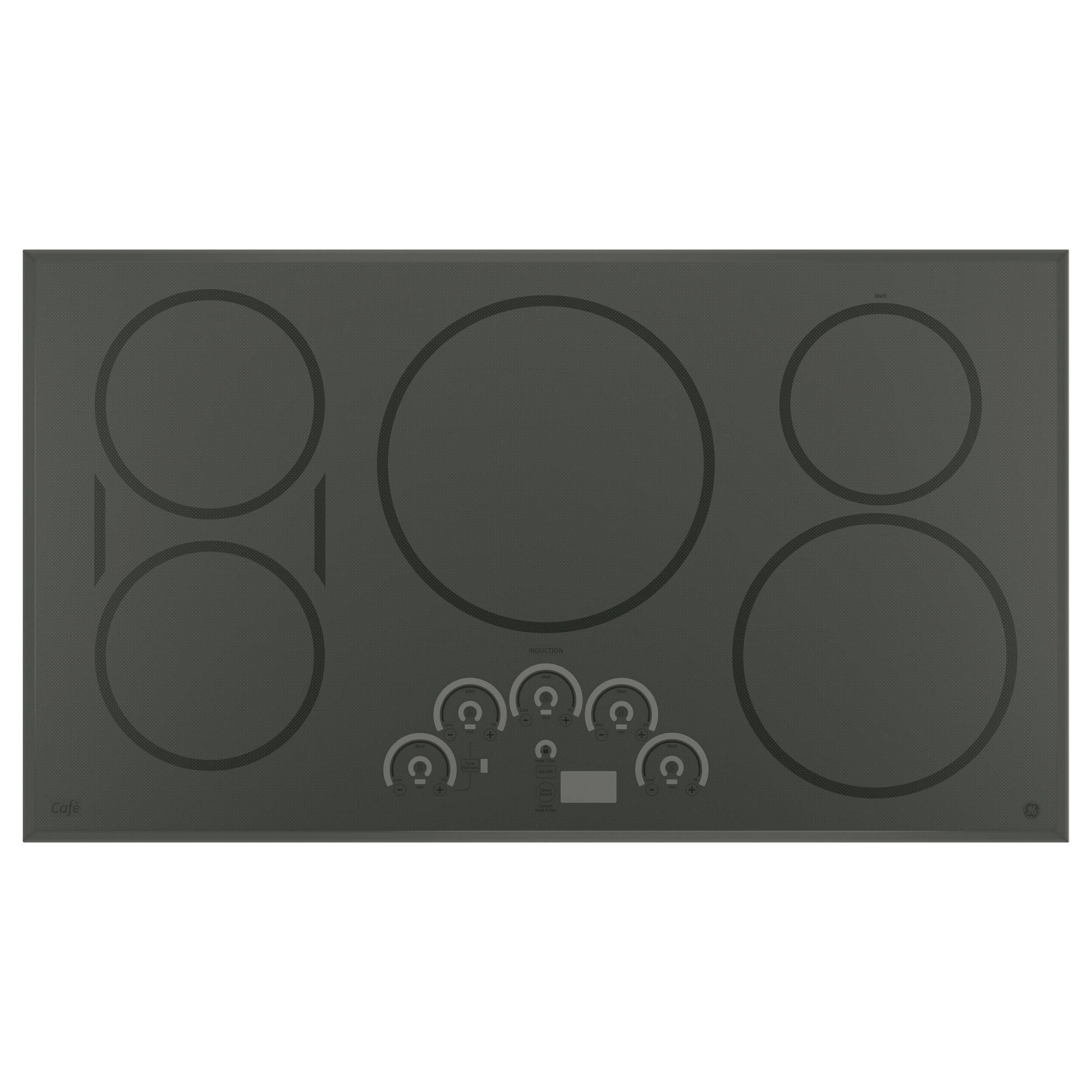 Shop Ge Cafe Series Black 36 Inch Induction Cooktop Overstock