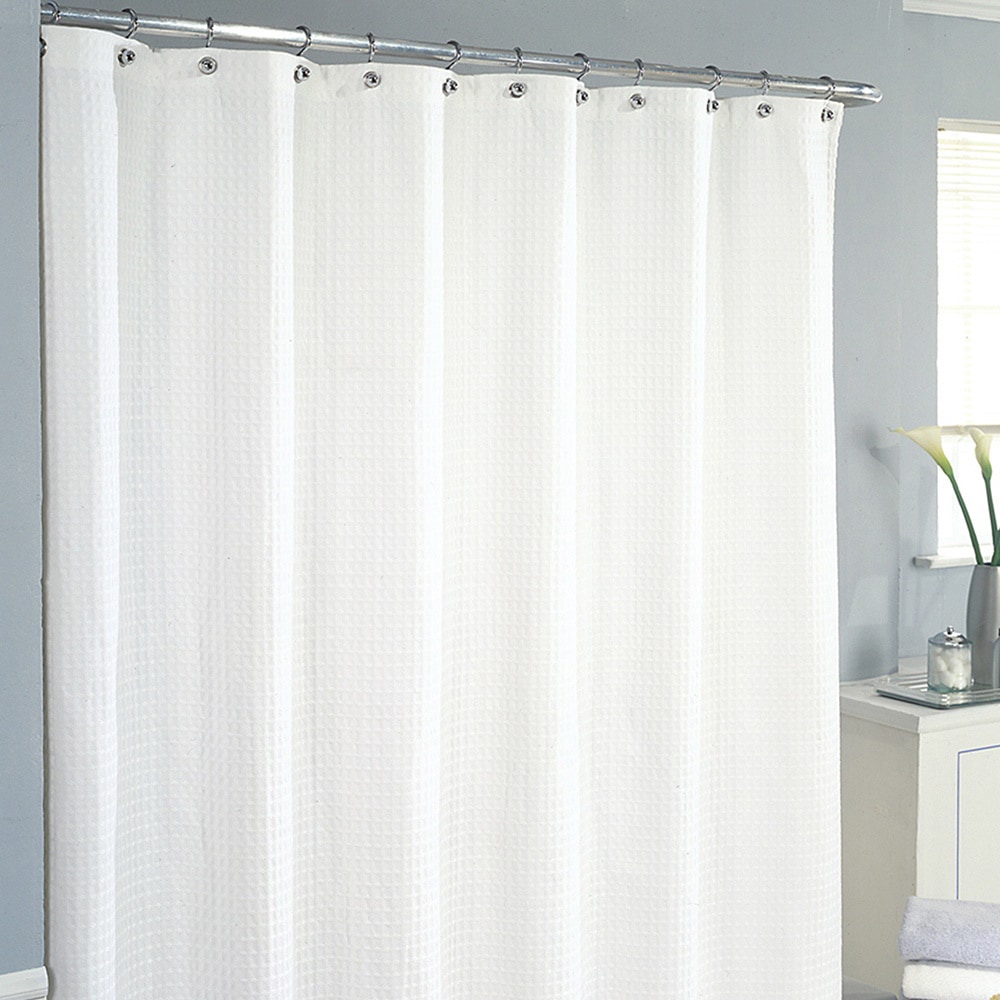 Shop Excell Waffle Shower Curtain Free Shipping On Orders Over