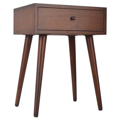 Mid-century Modern Wood Side Table