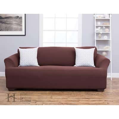 Home Fashion Designs Cambria Collection Heavyweight Stretch Sofa Slipcover