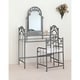 Shop Coaster Company Fine Furniture Vanity Set (Silver ...