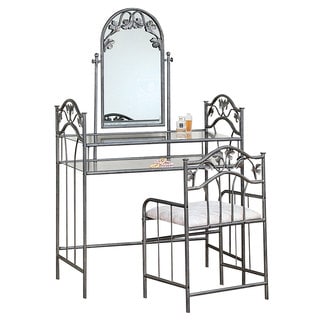 Coaster Company Fine Furniture Vanity Set (Silver)